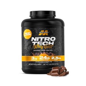 پروتئین وی نیتروتک گلد ماسل تک Muscletech Nitro-Tech 100% Whey Gold Protein